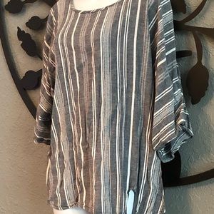 Plus size casual top